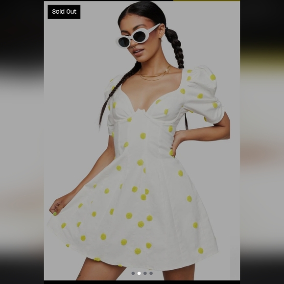 For Love & Lemons Claude Mini Dress - Picture 4 of 16